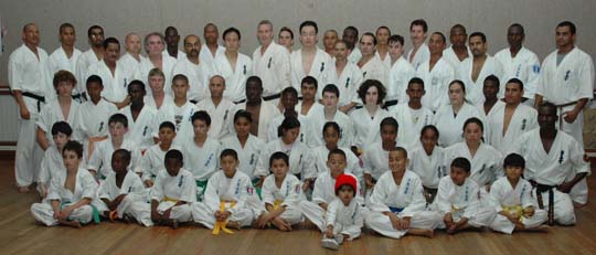 Kyokushin Rengkokai Africa training 2 Kyokushin Rengkokai Africa training 2