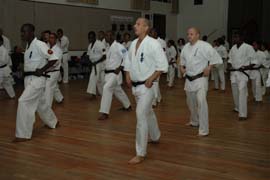 Kyokushin Rengkokai Africa training 3