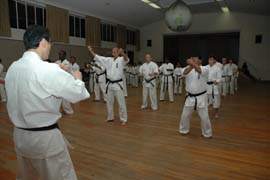 Kyokushin Rengkokai Africa training 5