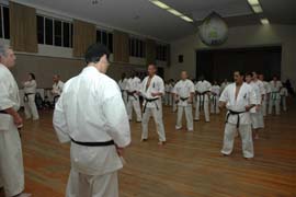 Kyokushin Rengkokai Africa training 6